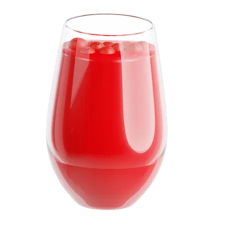 Cranberry juice  3D Icon