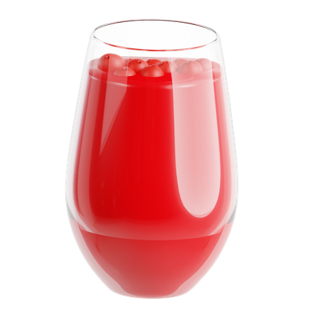 Cranberrysaft  3D Icon