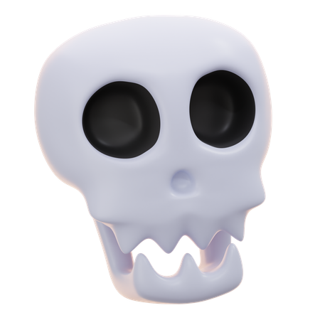 Crâne  3D Icon