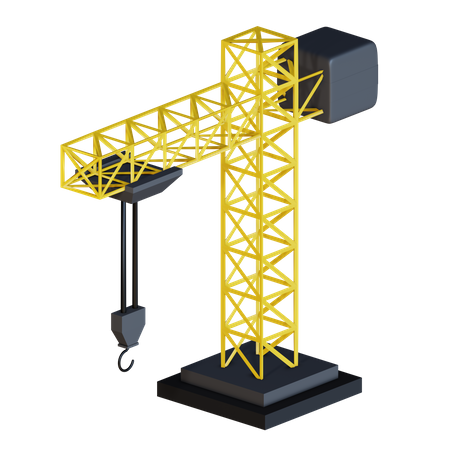 Crane  3D Icon