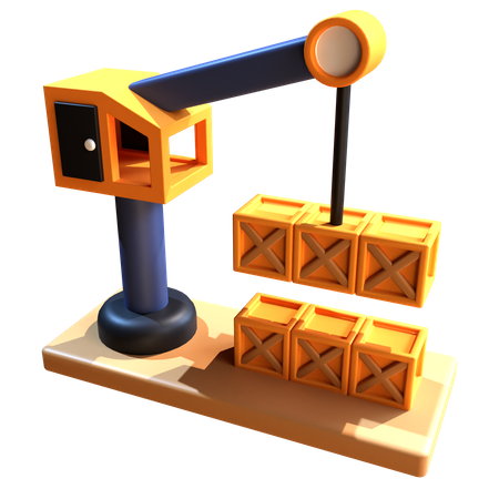 Crane  3D Icon