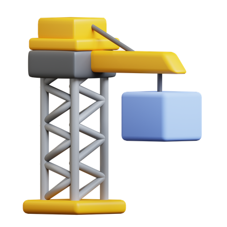 Crane  3D Icon