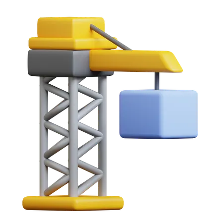 Crane  3D Icon