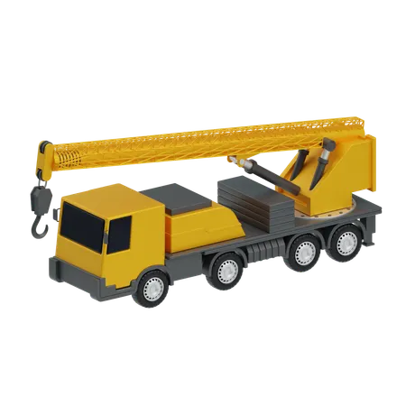 Crane  3D Icon