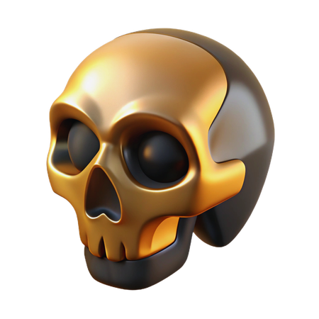 Crâne  3D Icon