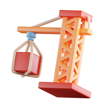 Crane  3D Icon