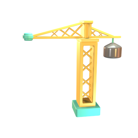 Crane  3D Icon