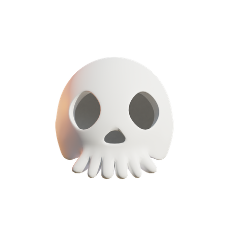 Crâne  3D Icon