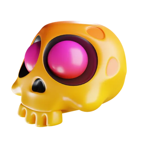 Crâne  3D Icon