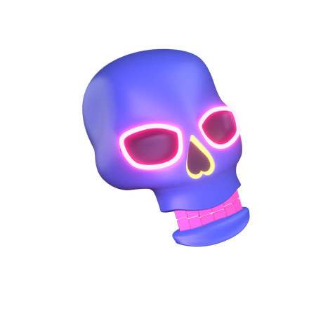 Crâne  3D Icon