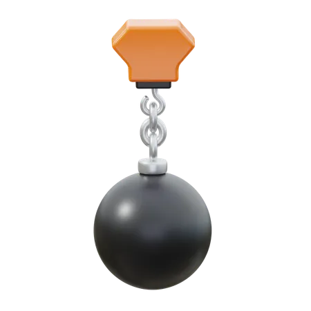 Crane Ball  3D Icon