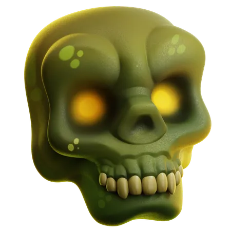Crâne de mort  3D Icon