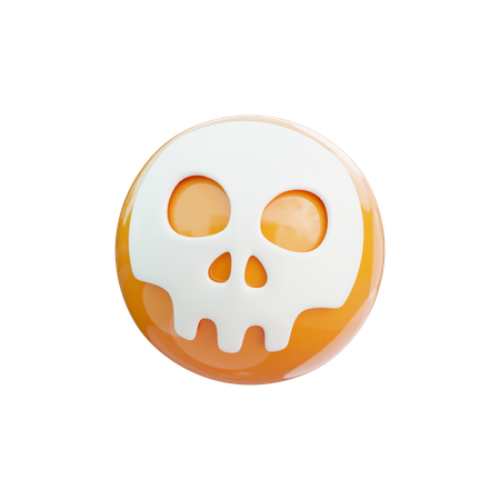 Emoji de crâne  3D Icon