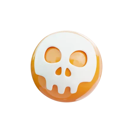 Emoji de crâne  3D Icon