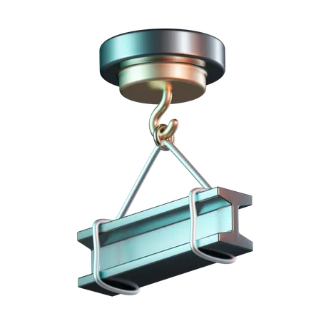 Crane Hook  3D Icon