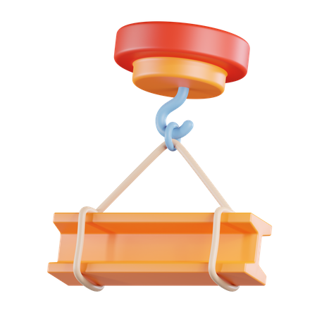 Crane Hook  3D Icon