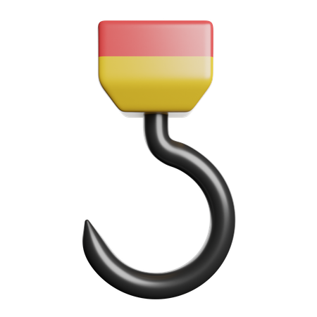 Crane Lifter Hook  3D Icon