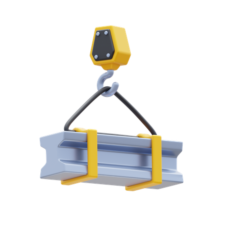 Crane Machine  3D Icon
