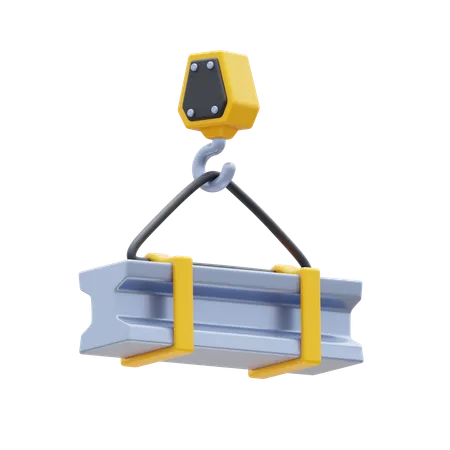 Crane Machine  3D Icon