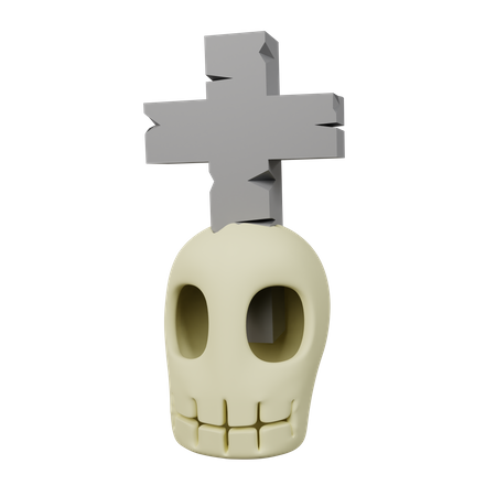 Tombe du crâne  3D Icon