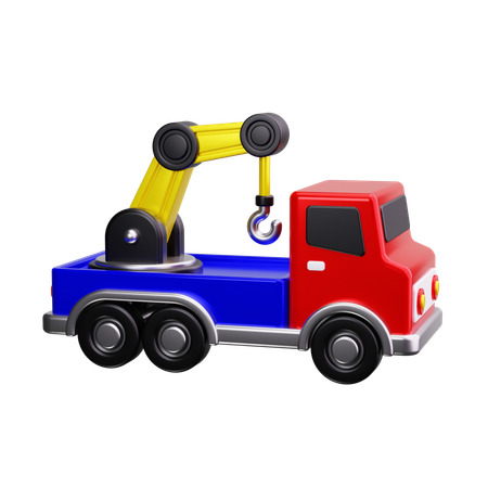 Crane Truck  3D Icon