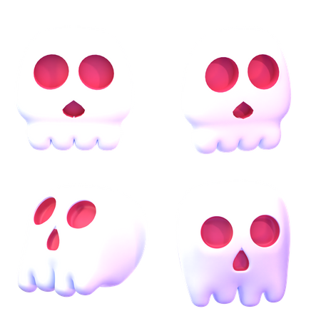 Crânes  3D Icon