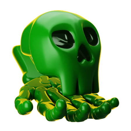 Crânio  3D Icon