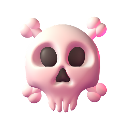 Crânio  3D Icon