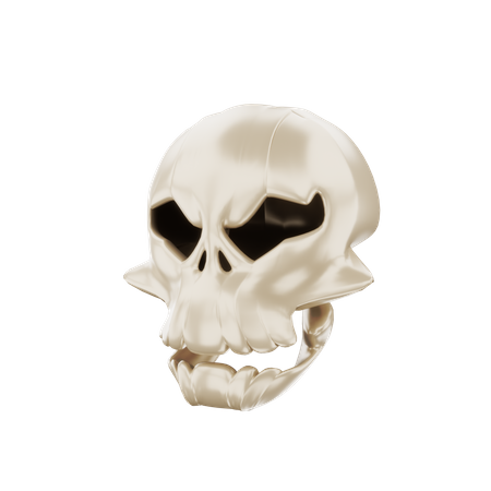 Crânio  3D Illustration