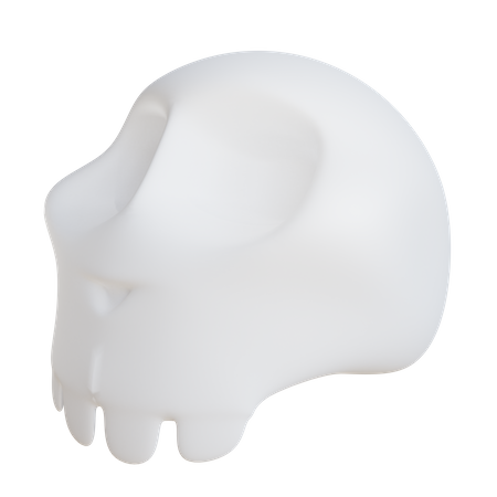 Crânio  3D Illustration
