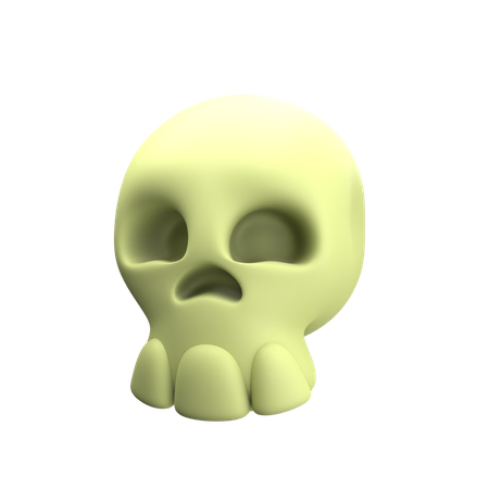 Crânio  3D Icon