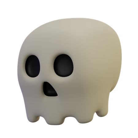 Crânio  3D Icon