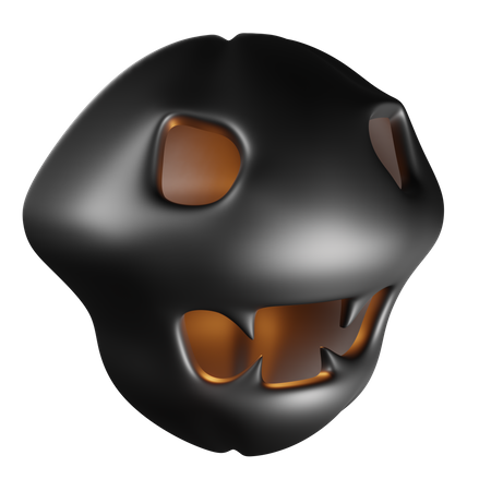 Crânio  3D Icon