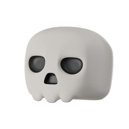 Crânio  3D Icon