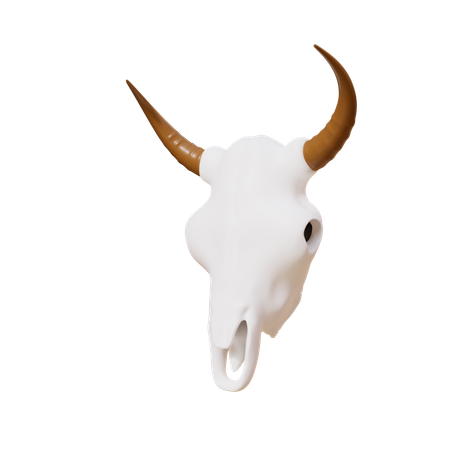 Crânio da vaca  3D Icon