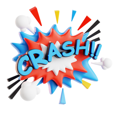 Crash  3D Icon