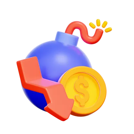 Crash Bomb  3D Icon