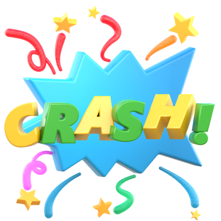 Crash Sticker  3D Sticker