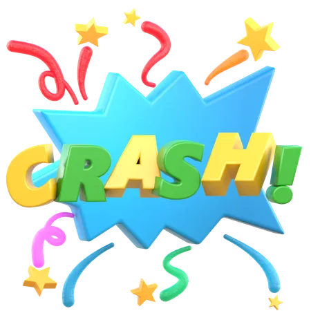 Crash Sticker  3D Sticker