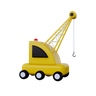 3d crawler crane emoji
