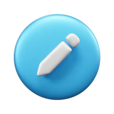 Crayon  3D Icon