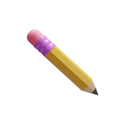 Crayon  3D Icon