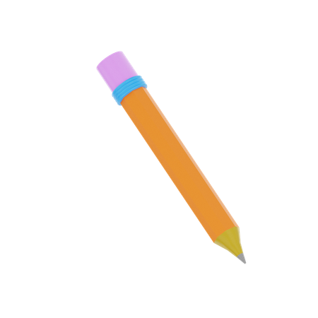 Crayon  3D Icon