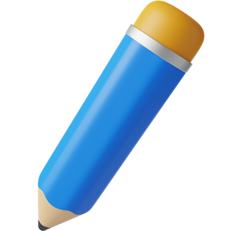 Crayon  3D Icon