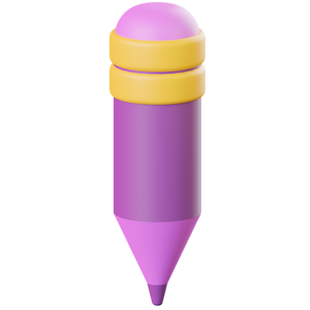 Crayon  3D Icon