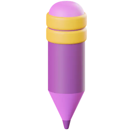 Crayon  3D Icon