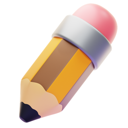 Crayon  3D Icon