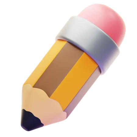 Crayon  3D Icon