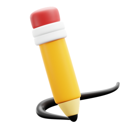 Crayon  3D Icon