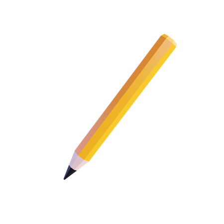 Crayon  3D Icon